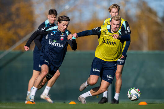 Patrick Berg and Sondre Langås of the Norwegian national