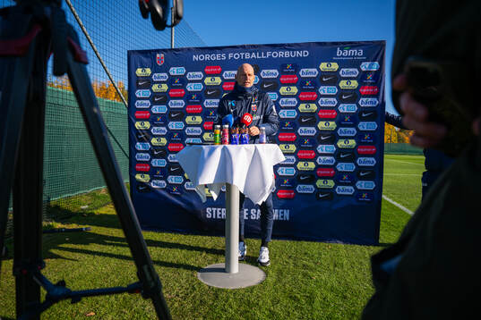 Ståle Solbakken, head coach of the Norwegian national