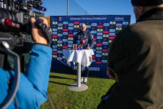 Ståle Solbakken, head coach of the Norwegian national