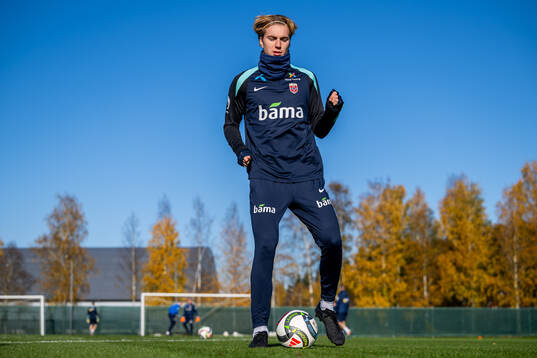 Kristian Thorstvedt of the Norwegian national football team
