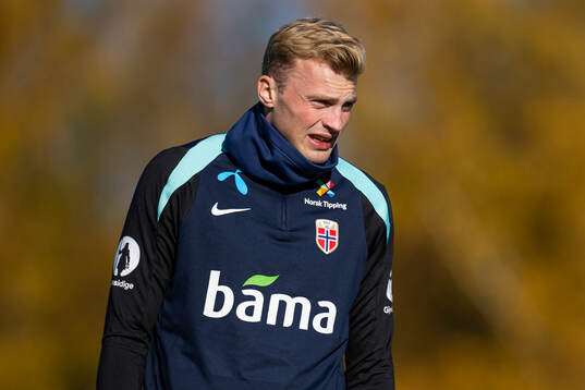 Sondre Langås of the Norwegian national football team