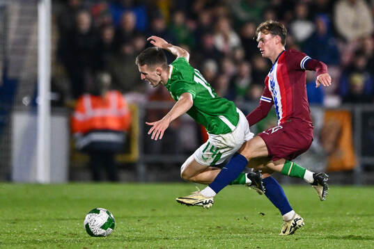 goalkeeper Joshua Keeley of Republic of Ireland and