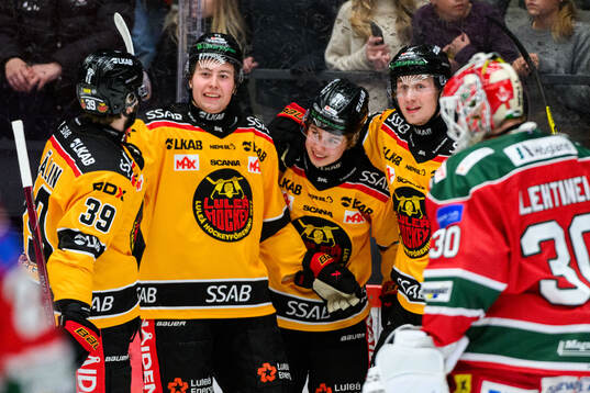Luleås David Granberg jublar