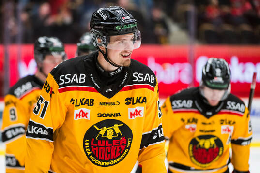 Luleås Markus Nurmi jublar