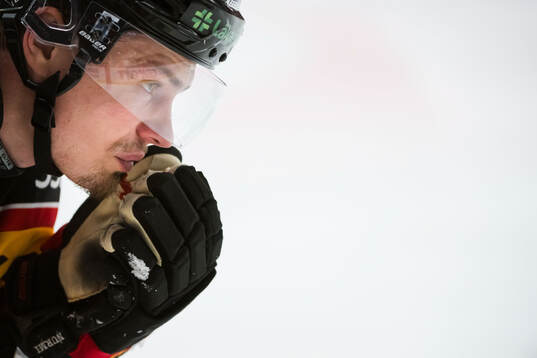 Luleås Markus Nurmi har ont