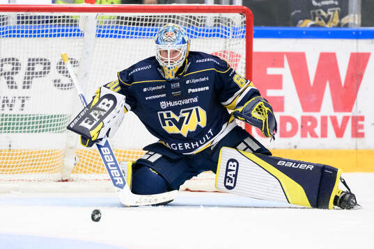 HV71s målvakt Hugo Alnefelt