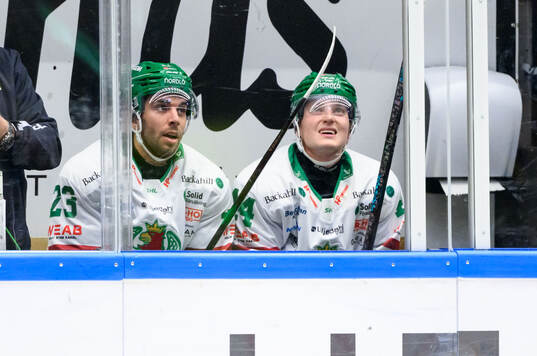 Rögles Josh Dickinson och Jacob Peterson