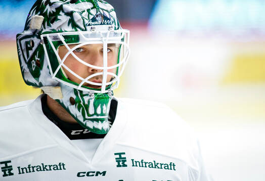 Färjestads målvakt Maxime Lagacé