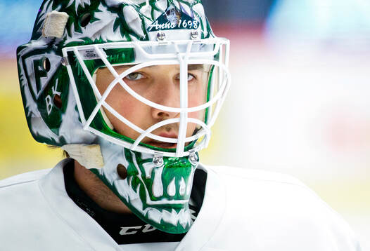 Färjestads målvakt Maxime Lagacé