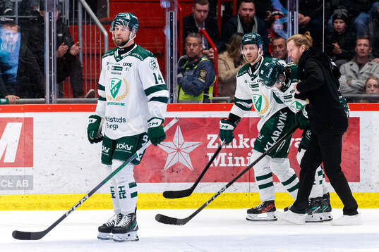 Färjestads Linus Johansson får vård