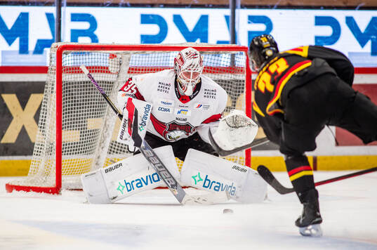 Malmö Redhawks målvakt Henri Kiviaho