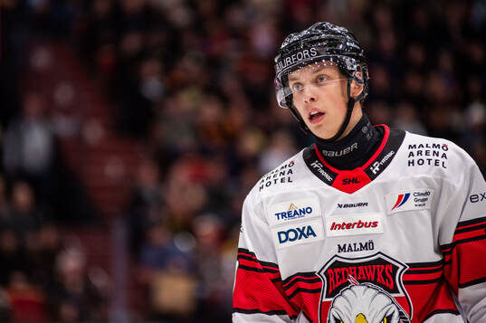 Malmö Redhawks William von Barnekow deppar