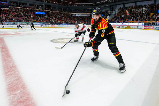 Malmö Redhawks Nikola Pasic och Brynäs Simon Bertilsson