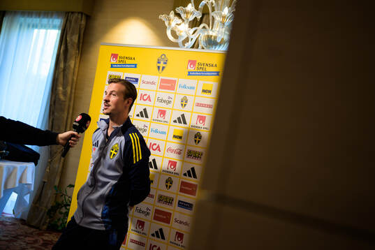 Simon Olsson of the Swedish men's national football team