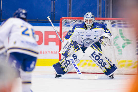 Leksands målvakt Jakob Hellsten