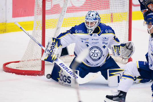 Leksands målvakt Jakob Hellsten
