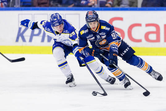 Leksands Axel Rindell och Växjös Felix Robert