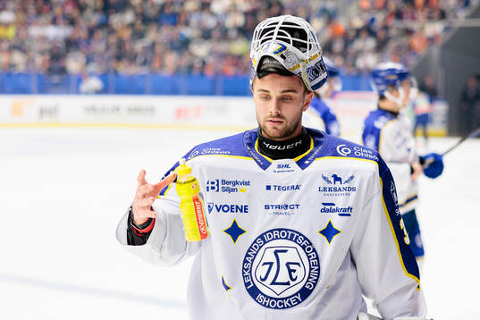 Leksands målvakt Jakob Hellsten