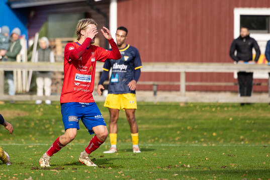 Tvååkers Gabriel Gustavsson deppar