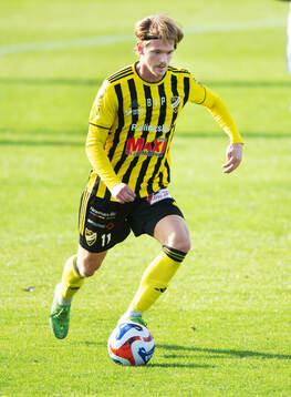 IFK Hässleholms Kasper Månsson i matchen i division 2
