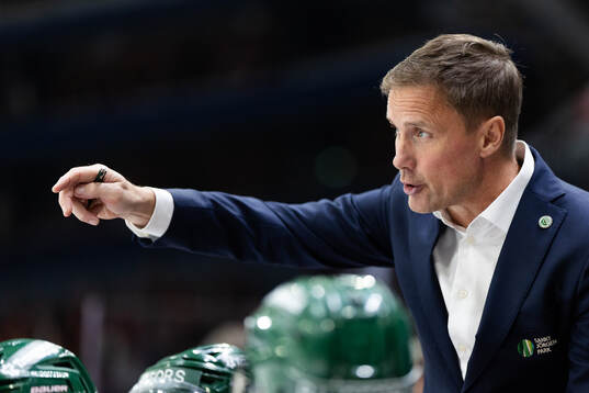 Frölundas tränare Roger Rönnberg