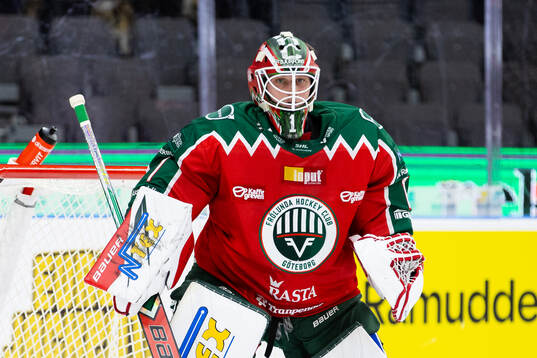 Frölundas målvakt Lars Johansson