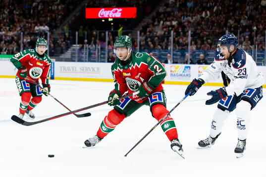 Frölundas Christian Folin och Linköpings Robin Kovacs