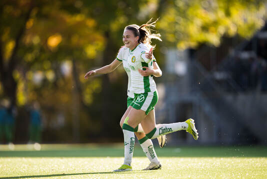 Hammarbys Vilde Hasund jublar