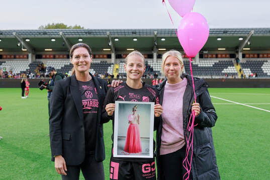 Louise Karlsson, Anna Anvegård och Mikaela Johansson