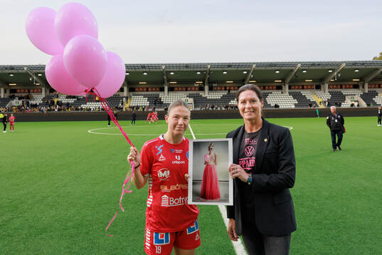 Linköpings Delaney Baie Pridham och Louise Karlsson