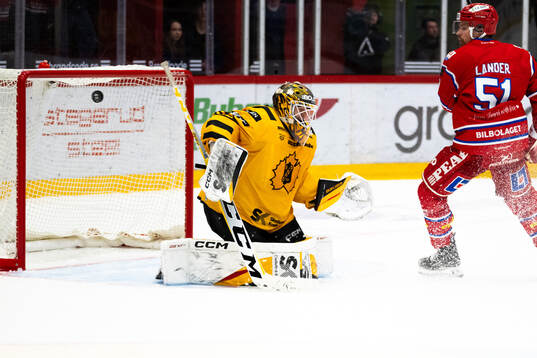 Skellefteås målvakt Linus Söderström släpper in 4-2
