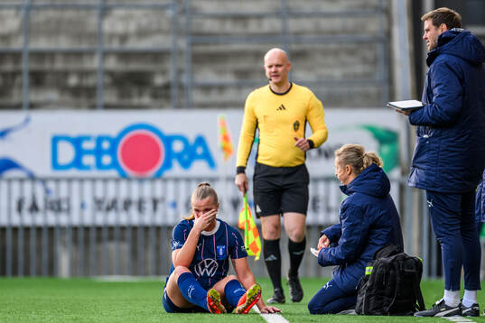 Malmö FFs Lovisa Gustafsson får vård