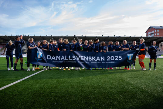Malmö FFs spelare jublar