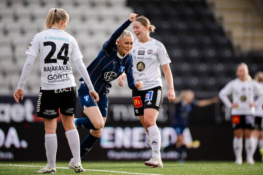Malmö FFs Beatrice Persson jublar