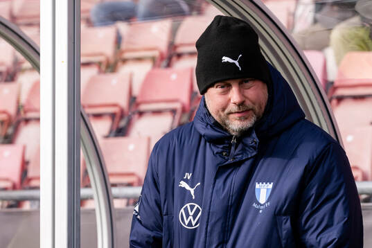 Malmö FFs tränare Jonas Valfridsson