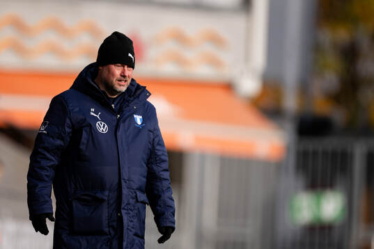 Malmö FFs tränare Jonas Valfridsson