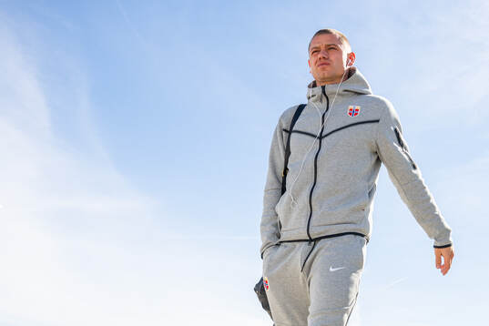 Julian Ryerson of the Norwegian national football team