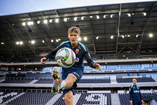 David Møller Wolfe of the Norwegian national football team
