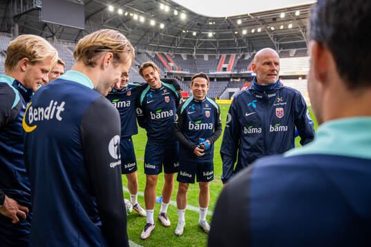 Ståle Solbakken, head coach of the Norwegian national