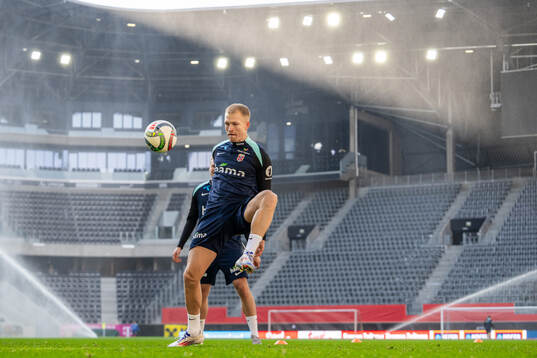 Andreas Hanche-Olsen of the Norwegian national football team