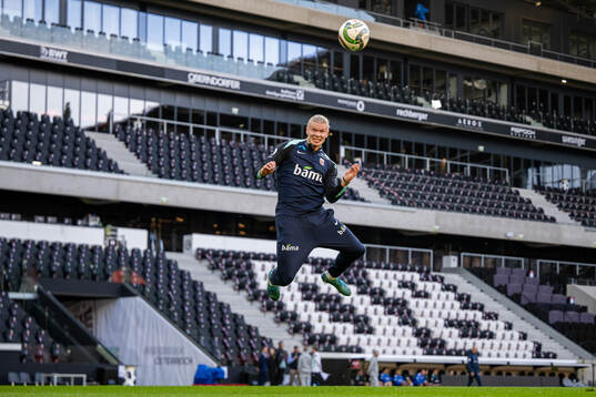 Erling Braut Haaland of the Norwegian national football team
