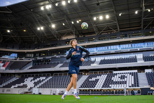 David Møller Wolfe of the Norwegian national football team