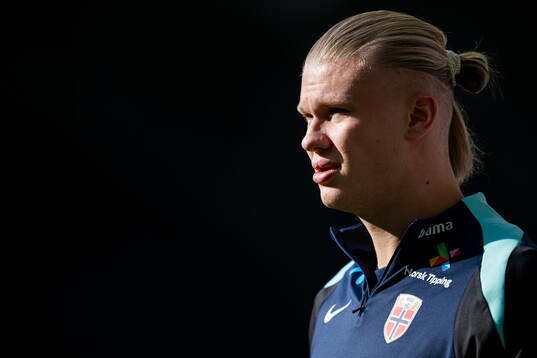 Erling Braut Haaland of the Norwegian national football team
