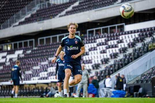 Kristian Thorstvedt of the Norwegian national football team