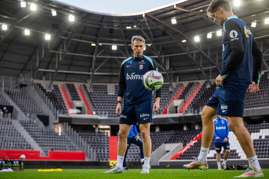 Torbjørn Lysaker Heggem of the Norwegian national football