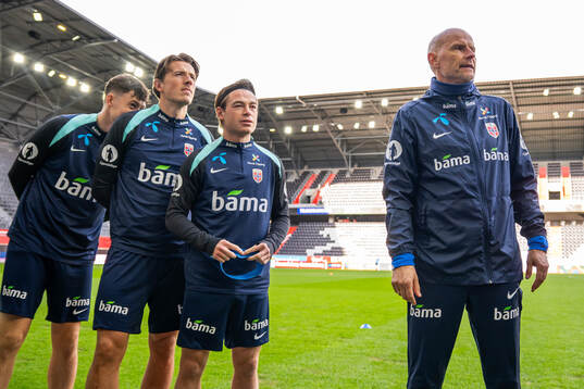Jørgen Strand Larsen, Sander Berge, Patrick Berg and