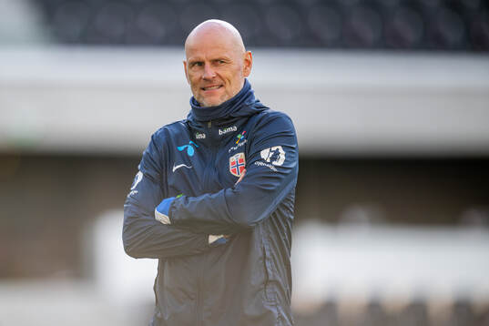 Ståle Solbakken, head coach of the Norwegian national