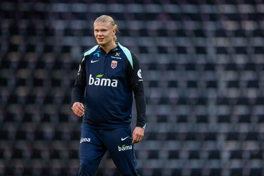 Erling Braut Haaland of the Norwegian national football team