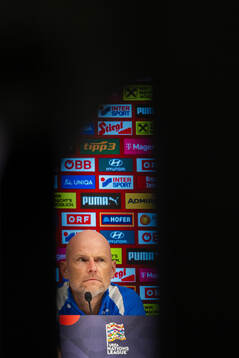 Ståle Solbakken, head coach of the Norwegian national