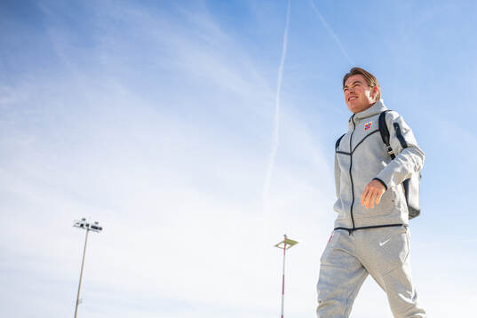 Patrick Berg of the Norwegian national football team